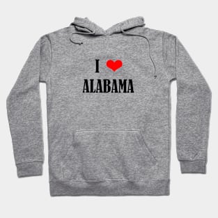 I Love Alabama Hoodie